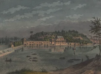 Fairmount Waterworks, Philadelphia, PA, 1848